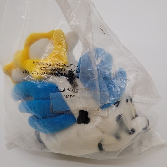 New in Bag Kraft Singles Dairy Fairy Cow Stuffed Animal 6" - Picture 4 of 4